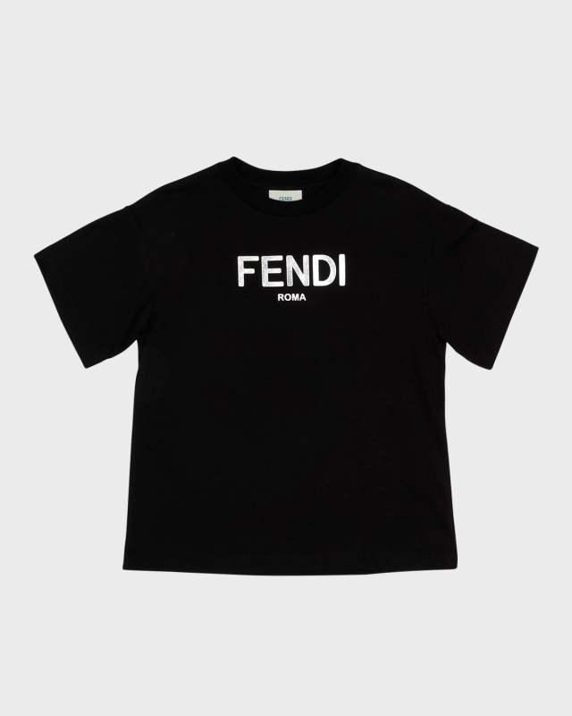 Kid's Classic Logo-Print T-Shirt, Size 8-14